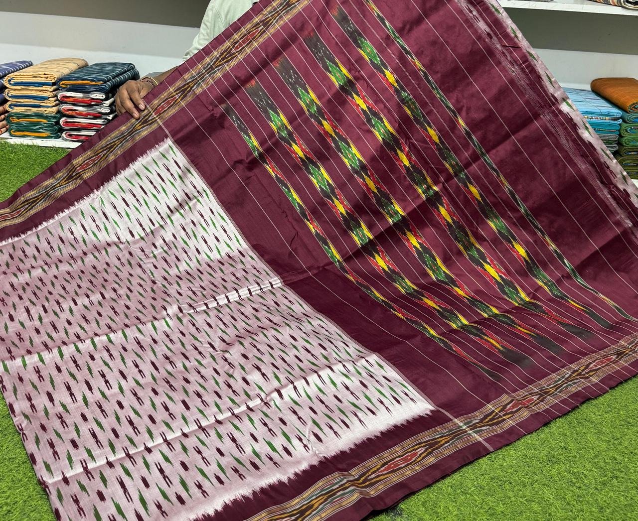 Lightweight Ikat Silk - PSRGL31-LSNBCSSDC-03