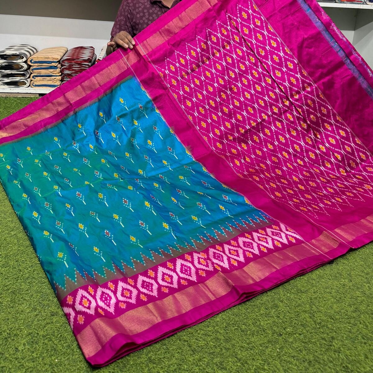 Lightweight Ikat Silk - PSRGN04-LSWBDTDDC-01