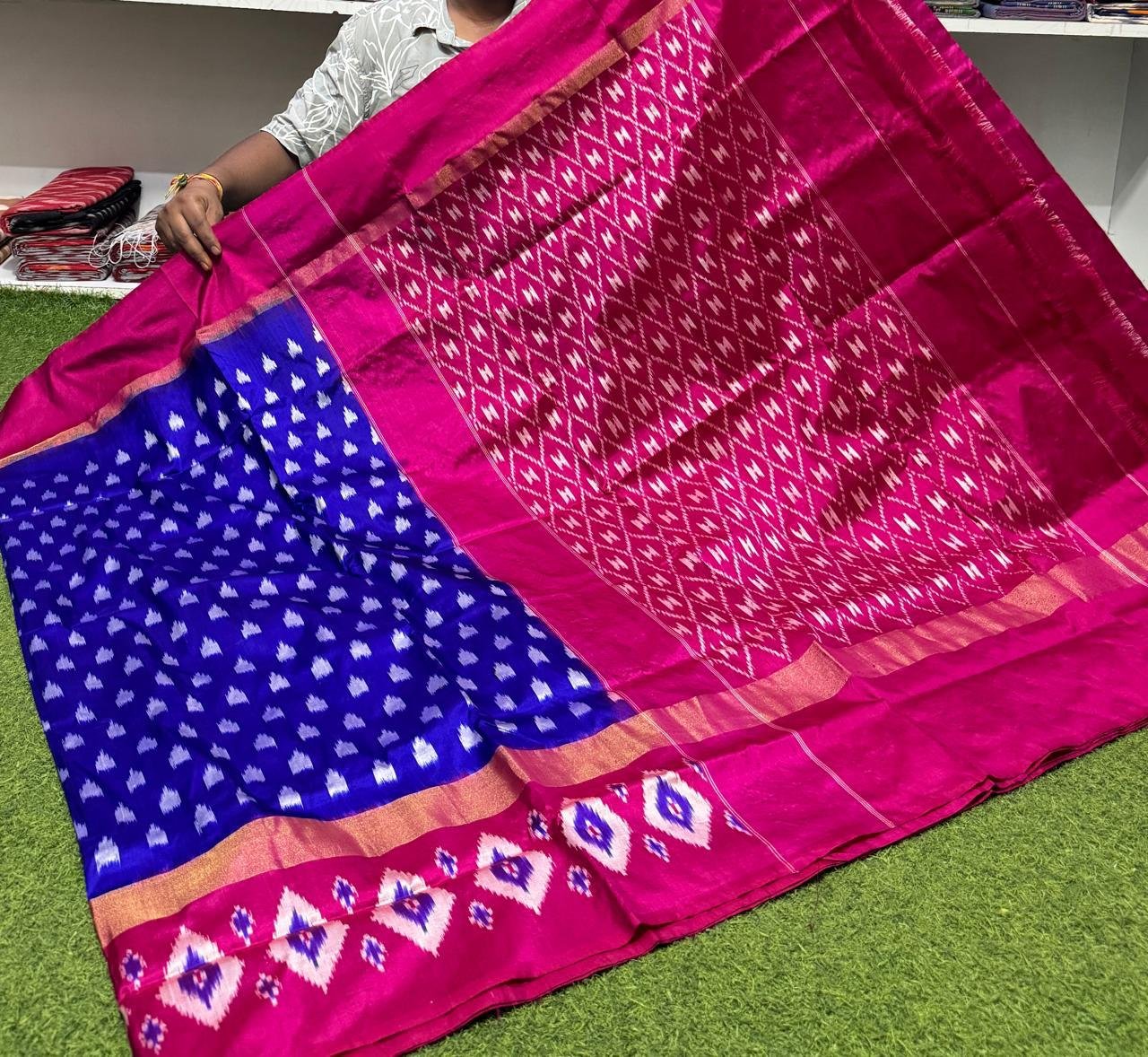 Lightweight Ikat Silk - PSRGO01-LSWBDTZCD-33