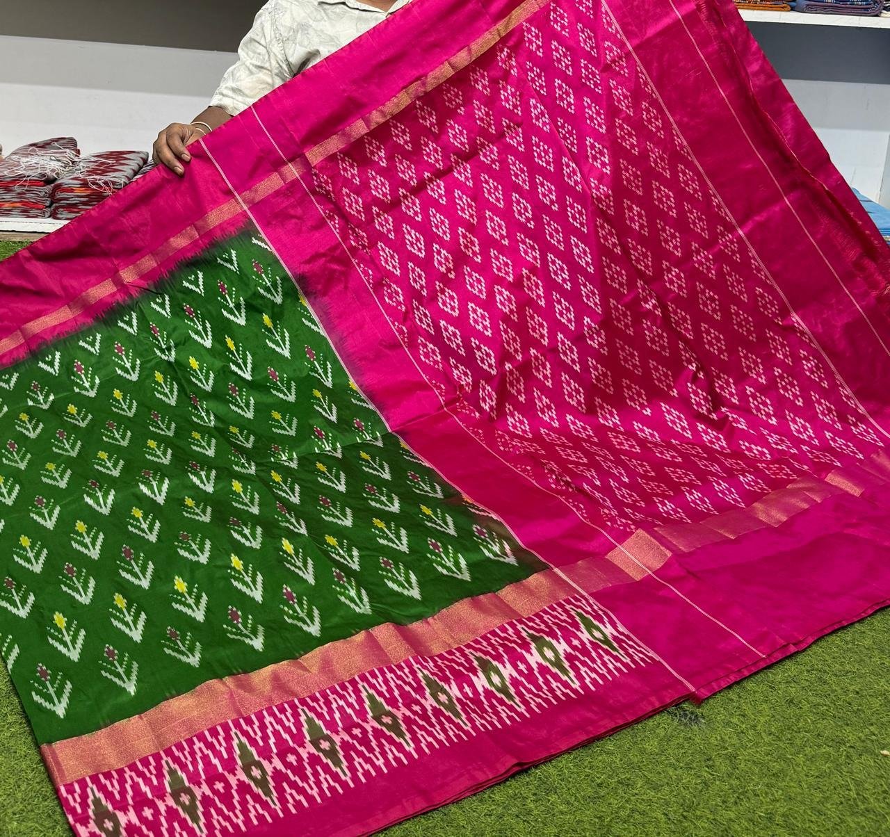 Lightweight Ikat Silk - PSRGO12-LSWBDTZCD-09