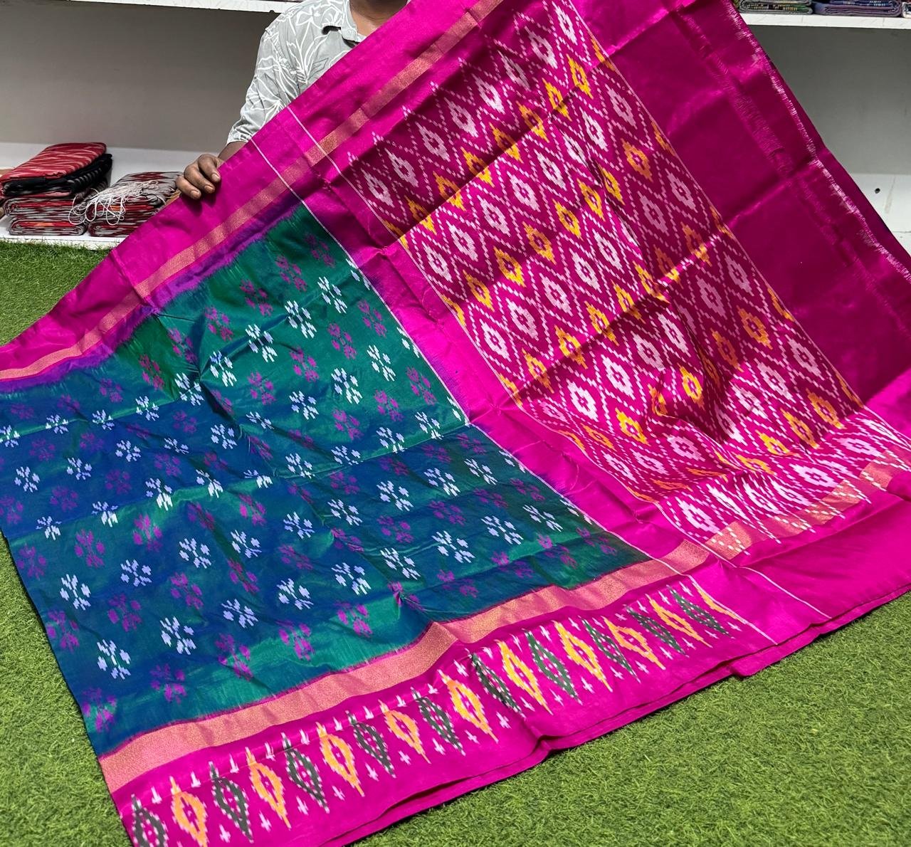 Lightweight Ikat Silk - PSRGS16-LSWBCTZDD-24