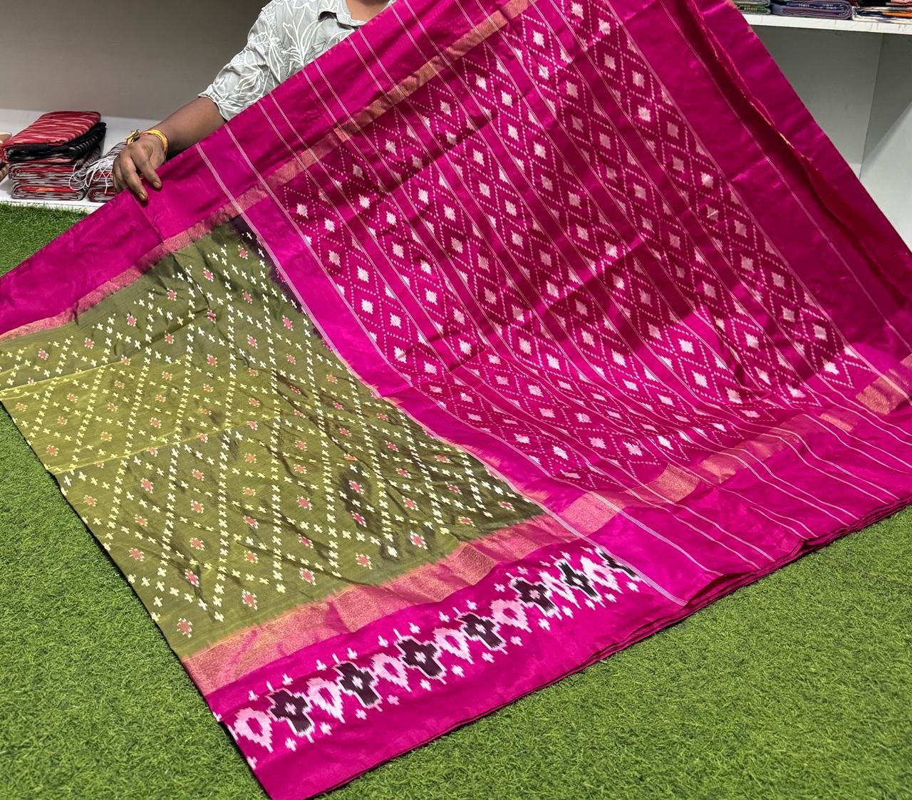 Lightweight Ikat Silk - PSRGS24-LSWBCTZDD-06