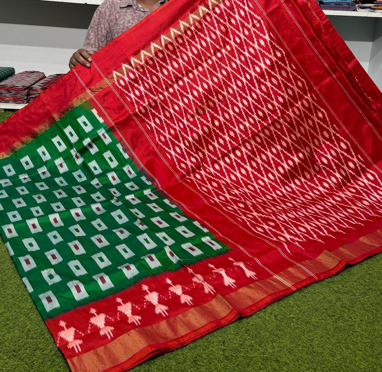 Lightweight Ikat Silk - PSRGS24-LSWBCTZDD-21