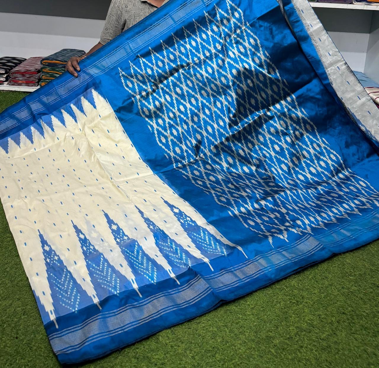 Lightweight Ikat Silk - PSRGS24-LSWBCTZDD-34