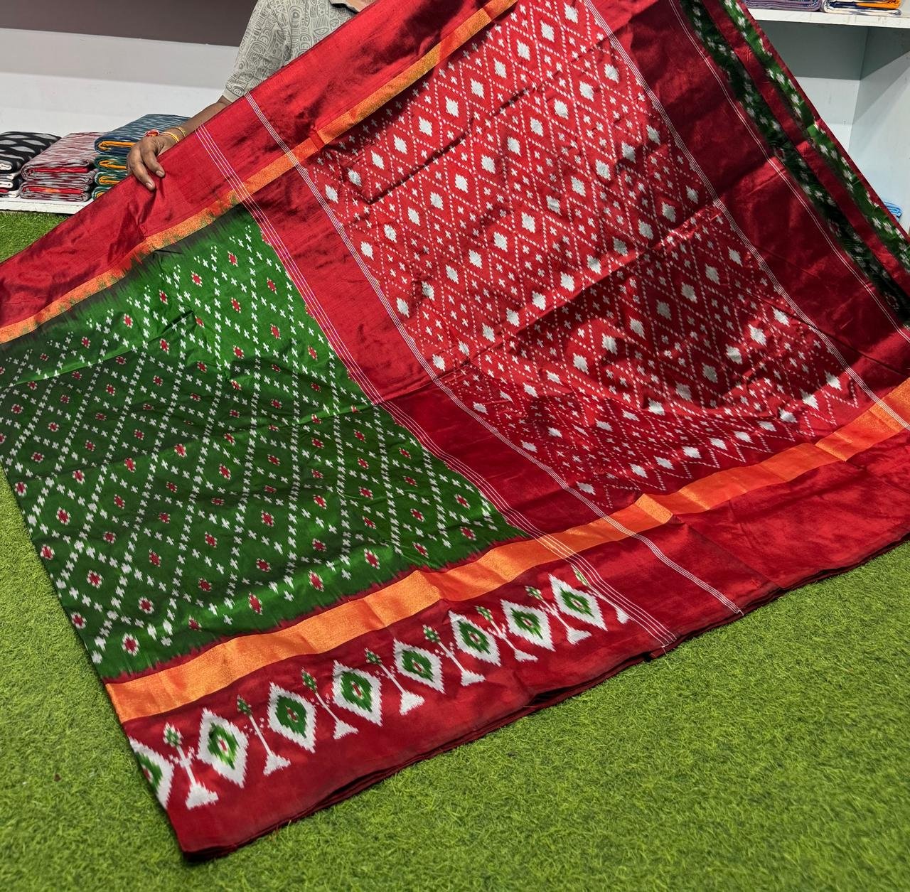 Lightweight Ikat Silk - PSRGS24-LSWBCTZDD-40