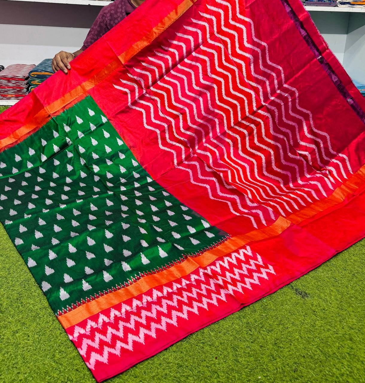 Lightweight Ikat Silk - PSRGS24-LSWBCTZDD-46