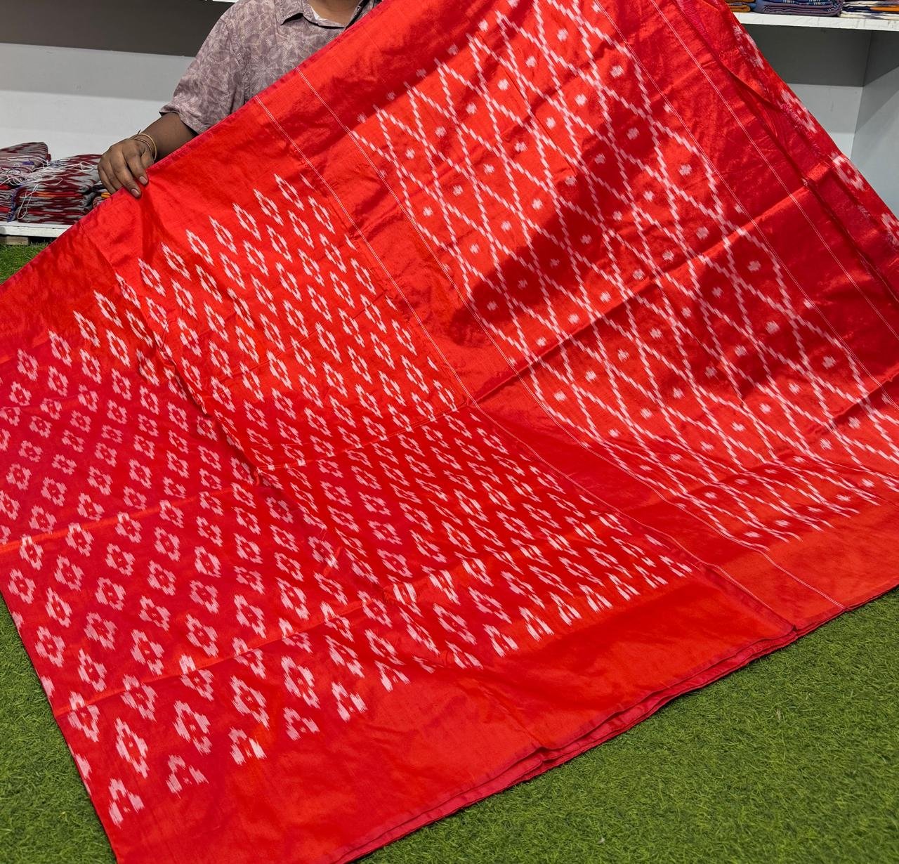 Lightweight Ikat Silk - PSRGS26-LSNBCXZCD-01