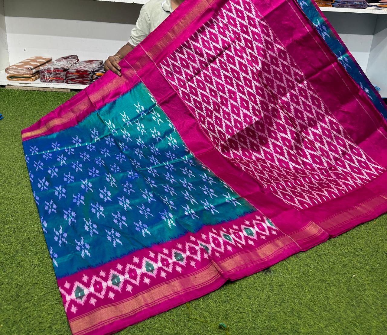 Lightweight Ikat Silk - PSRGS29-LSWBCTZCD-20