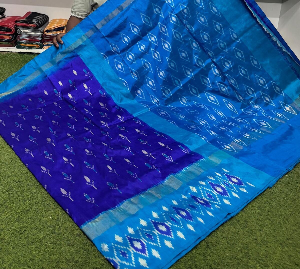 Light Weight Silk Saree - PSRGY25-ILWSDTDDC-05
