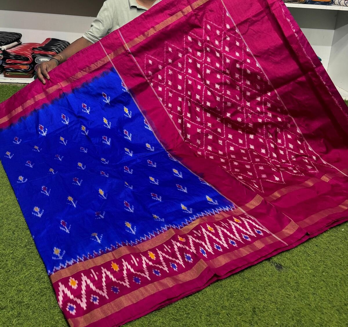 Light Weight Silk Saree - PSRGY25-ILWSDTDDC-06
