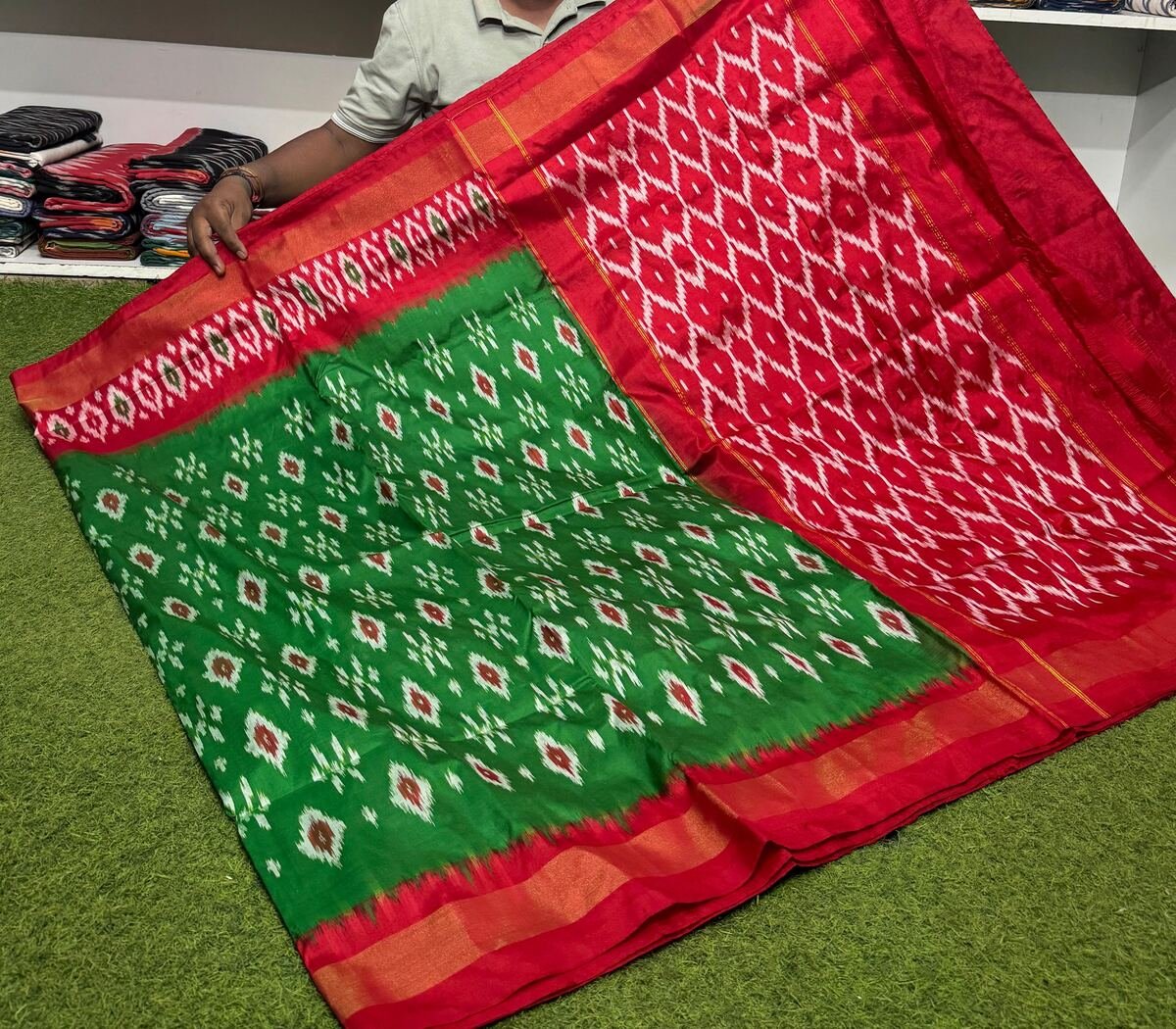 Light Weight Silk Saree - PSRGY25-ILWSDTDDC-18