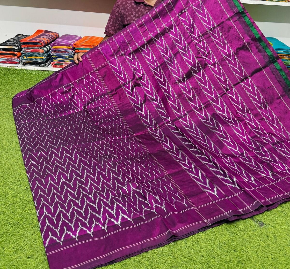 Light Weight Silk Saree - PSRGY25-ILWSDTDDC-20