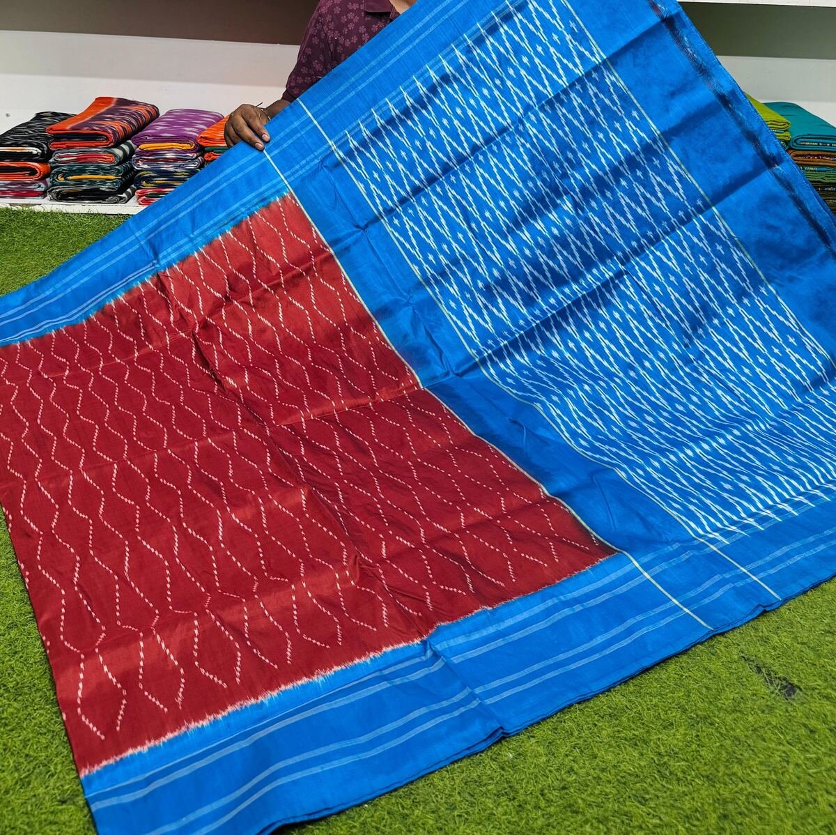Light Weight Silk Saree - PSRGY25-ILWSDTDDC-28