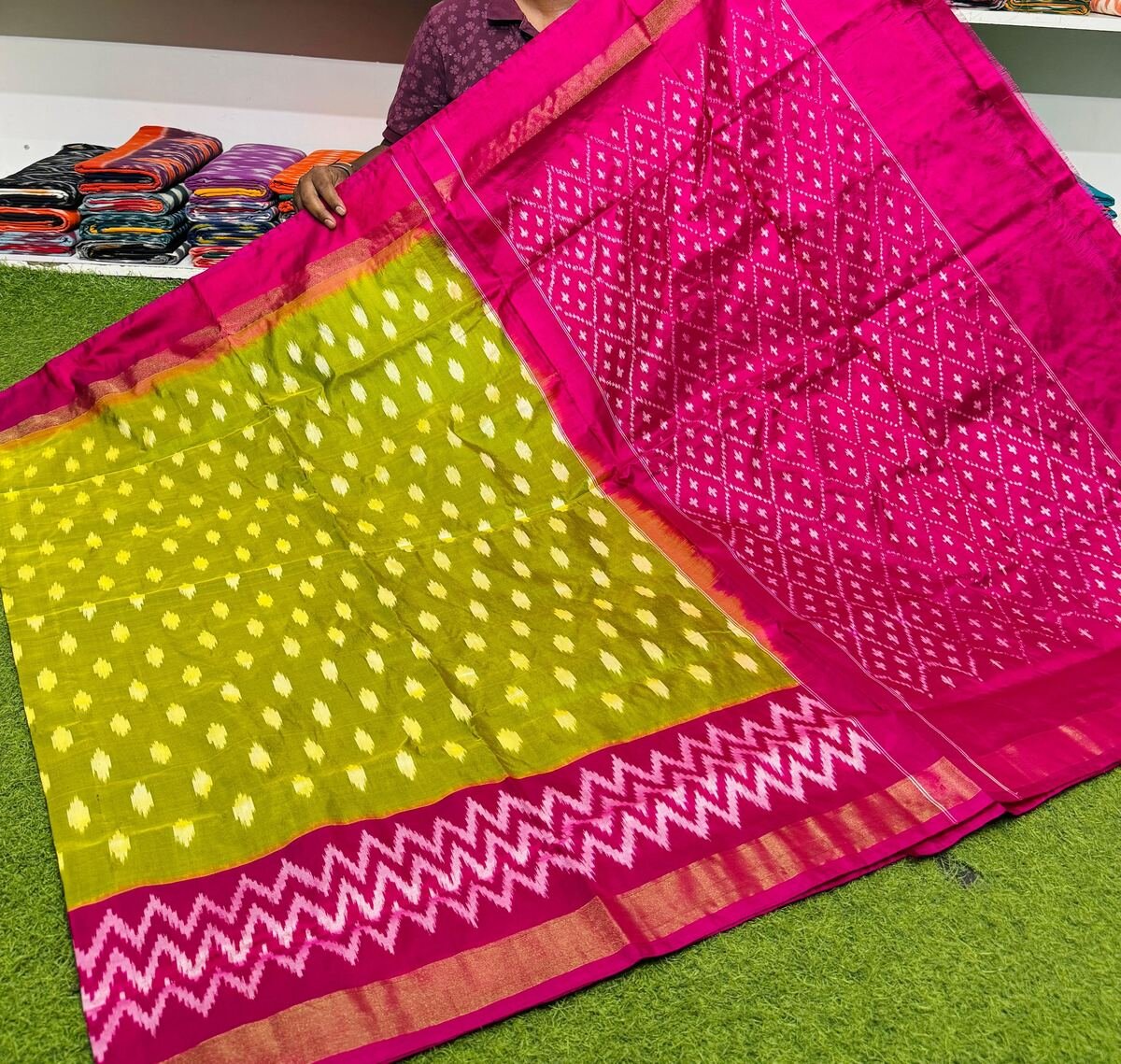 Light Weight Silk Saree - PSRGY25-ILWSDTDDC-29