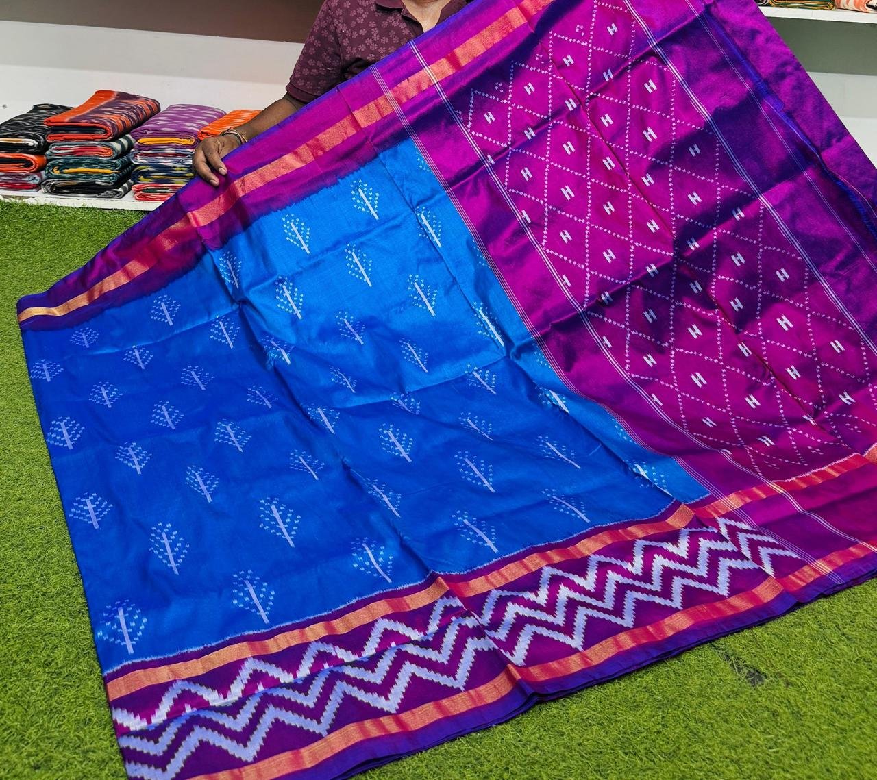 Light Weight Silk Saree - PSRGY25-LSWBDTDDC-48
