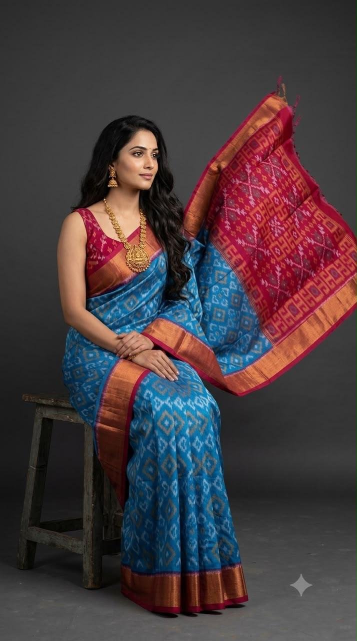 Sico Saree - PKHSG10-ISCSDEEDC-31