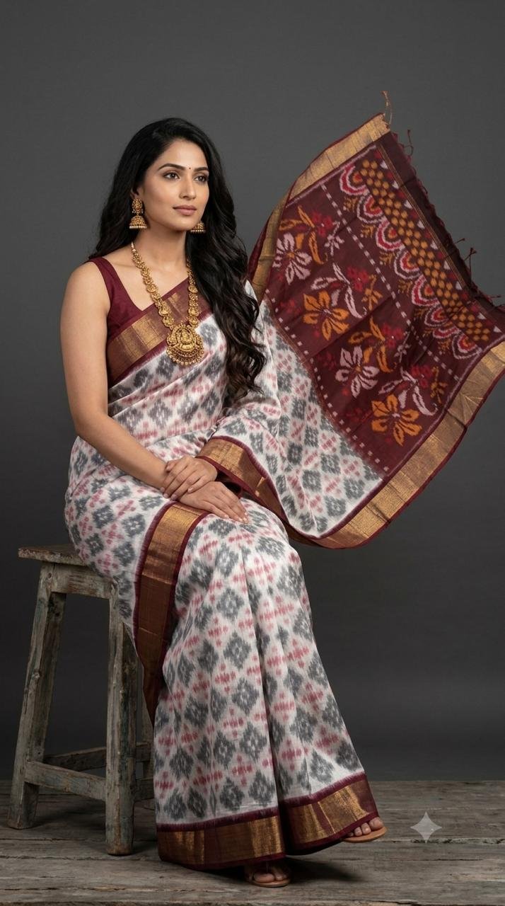 Sico Saree - PKHSG10-ISCSDEEDC-47