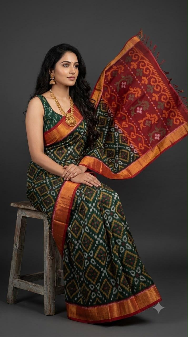 Sico Saree - PKHSG10-ISCSDEESC-44