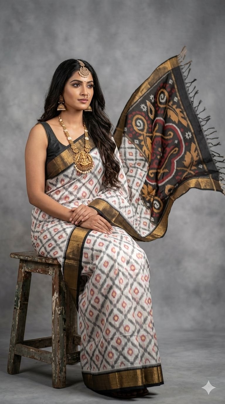Sico Saree - PKHSG13-ISCSDEESC-04
