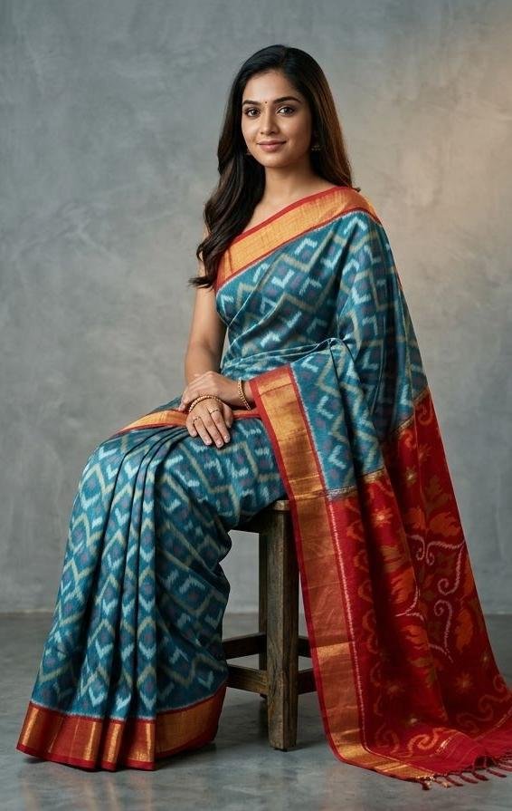 Sico Saree - PKHSG13-ISCSDEESC-14