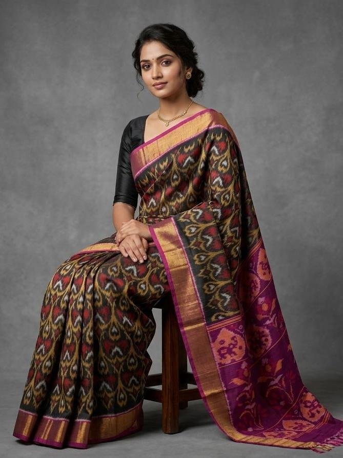 Sico Saree - PKHSG13-ISCSDEESC-16