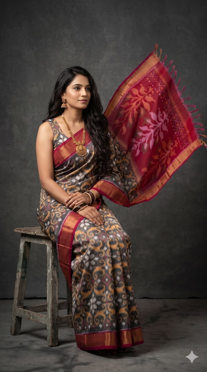 Sico Saree - PKHSO24-ISCSDEFCD-08