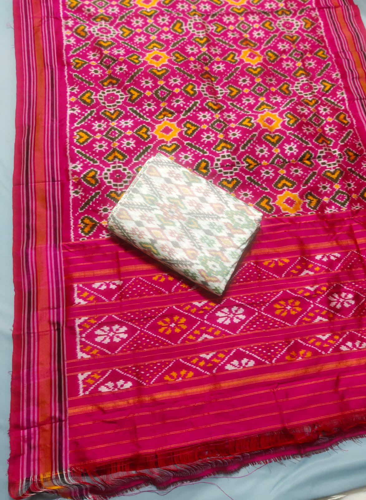 Silk Dupatta Sico Top - PPISY14-SDSTDFBCC-08