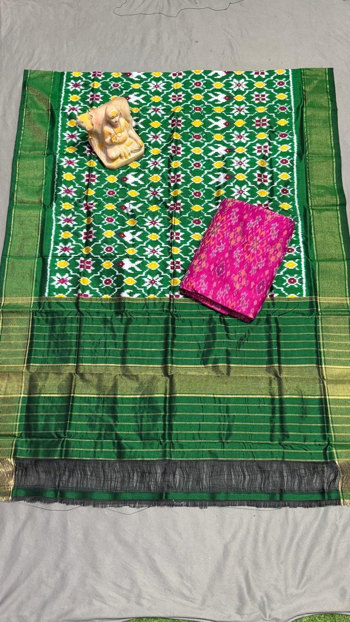 Silk Dupatta Sico Top - PSRGY07-SDSTCFTDD-20