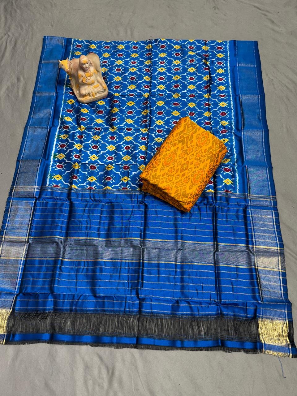 Silk Dupatta Sico Top - PSRGY16-SDSTCFTDD-02