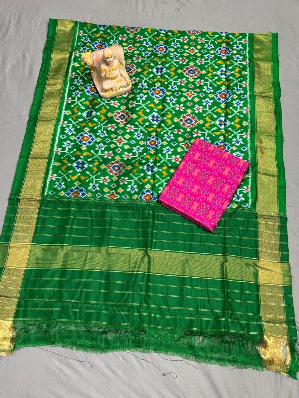 Silk Dupatta Sico Top - PSRGY16-SDSTCFTDD-08