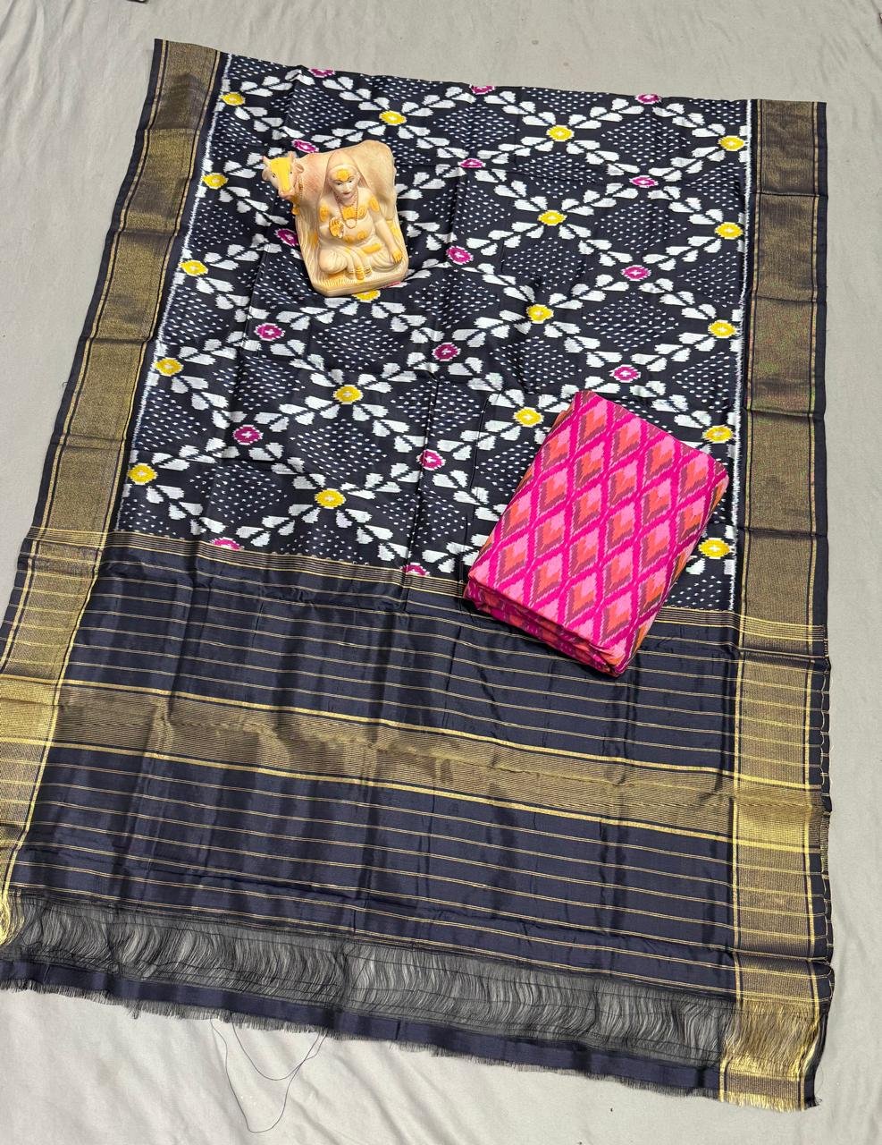 Silk Dupatta Sico Top - PSRGY16-SDSTCFTDD-14