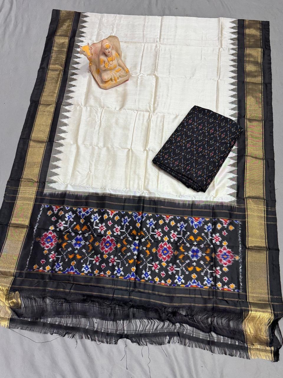 Silk Dupatta Sico Top - PSRGY16-SDSTCFTDD-18