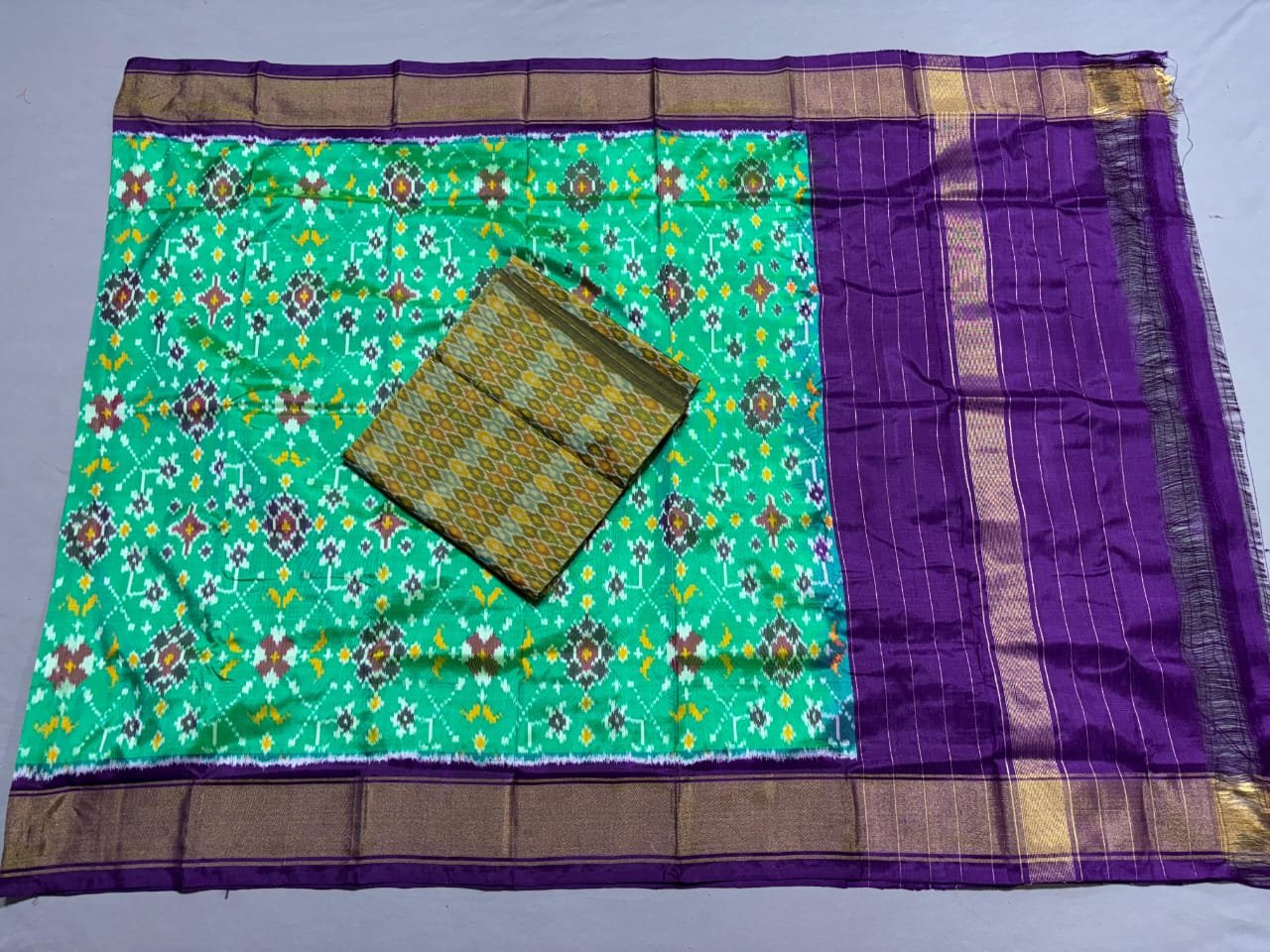 Silk Dupatta Sico Top - PSSIY21-SDSTDFXDD-25