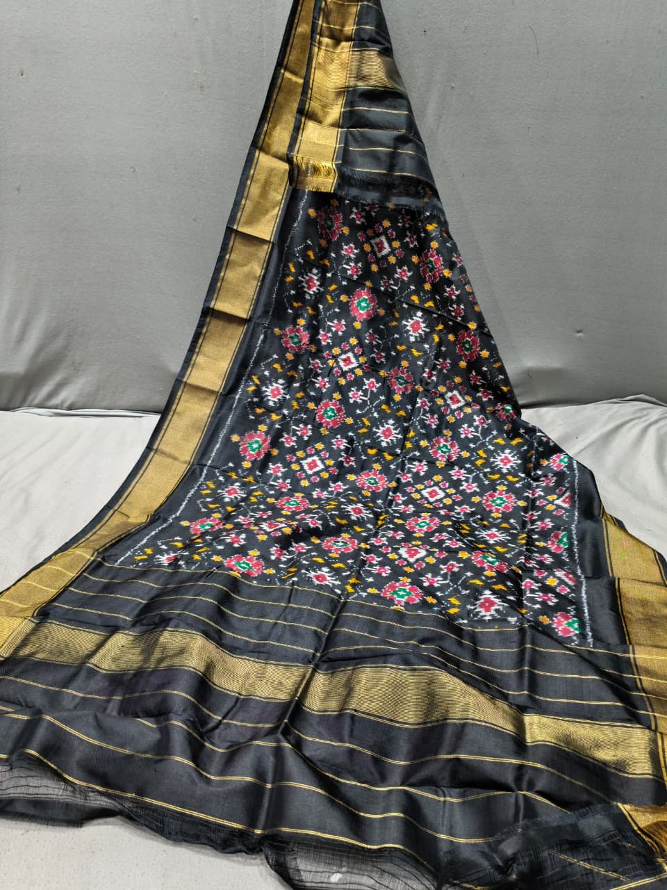 Silk Dupatta - PGMRY11-ISDPCEZCD-21