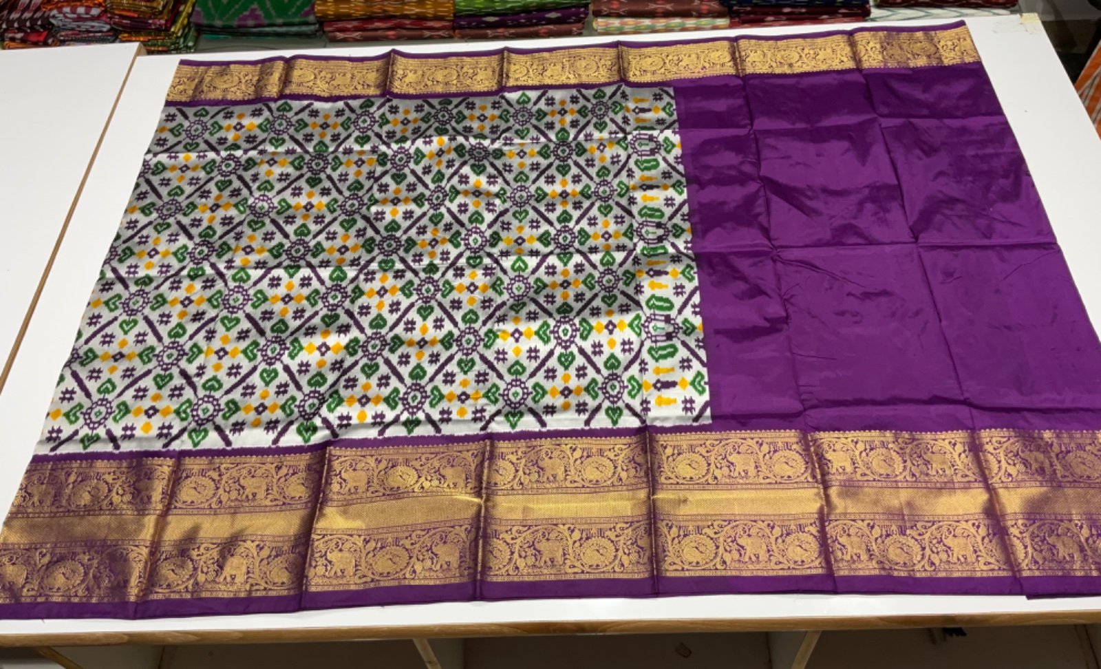 Silk Lehenga - PLXHG05-FSLGDNCDC-08
