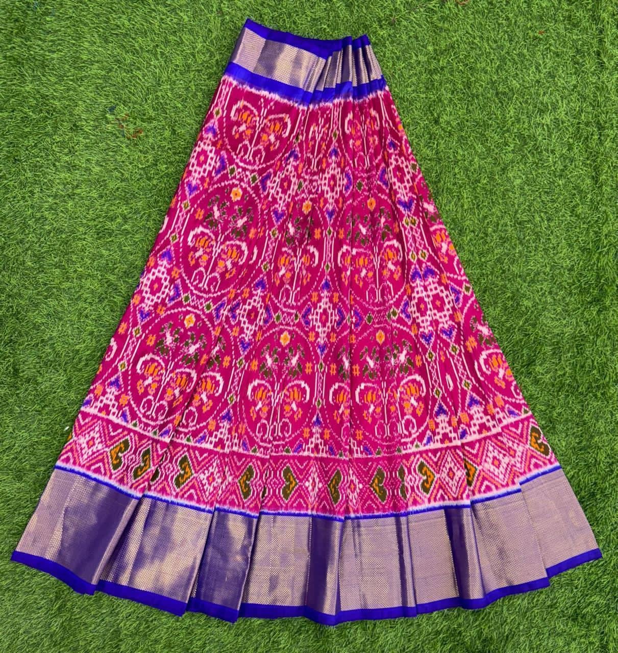 Silk Lehenga - PSDHN03-FSLGDSZCD-11