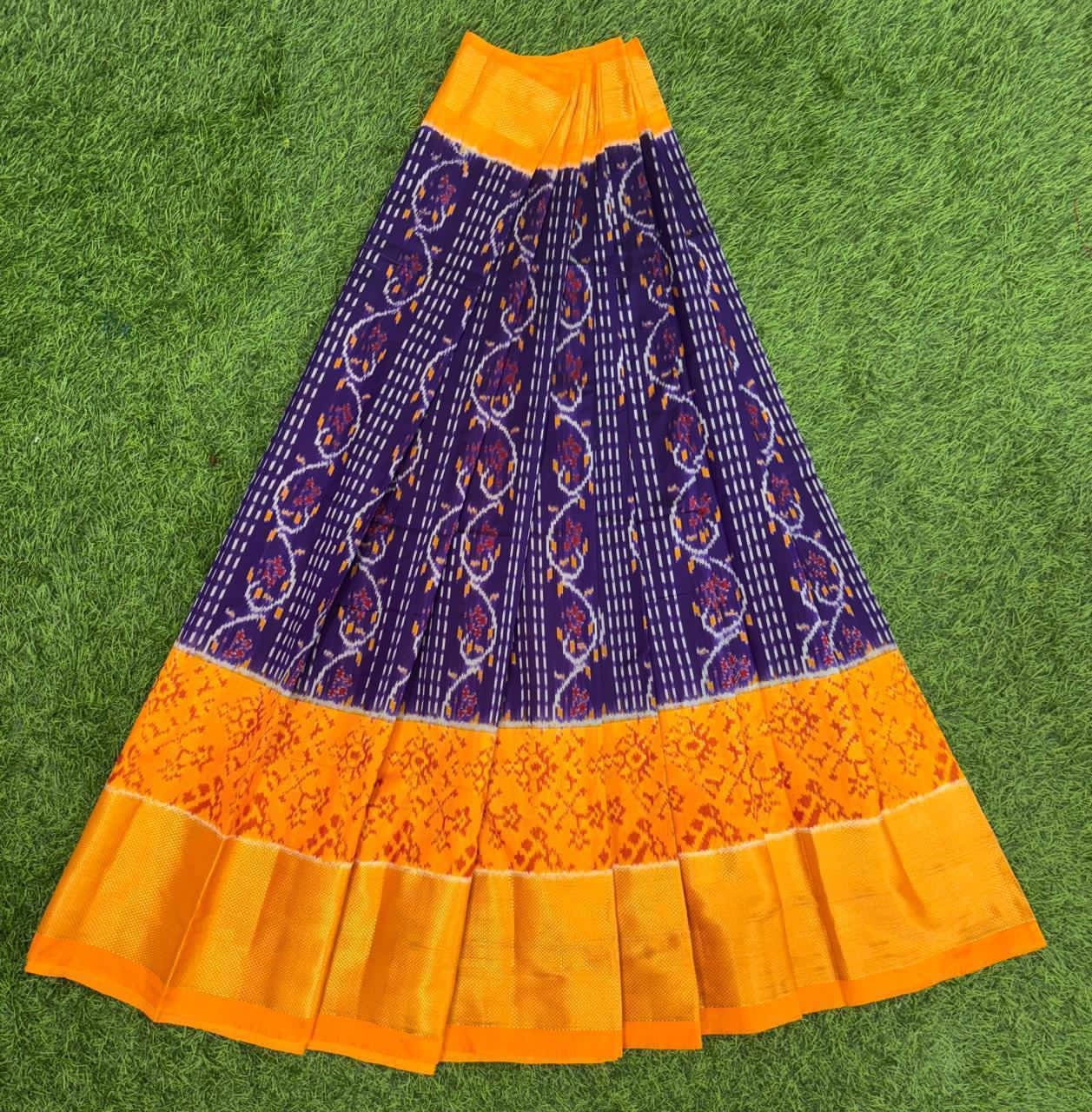 Silk Lehenga - PSDHS08-FSLGDSZCD-24