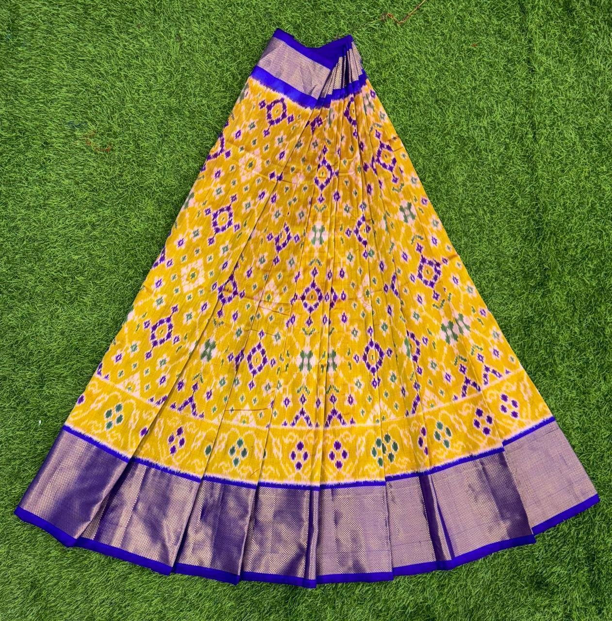 Silk Lehenga - PSDHS16-FSLGCSFCD-05