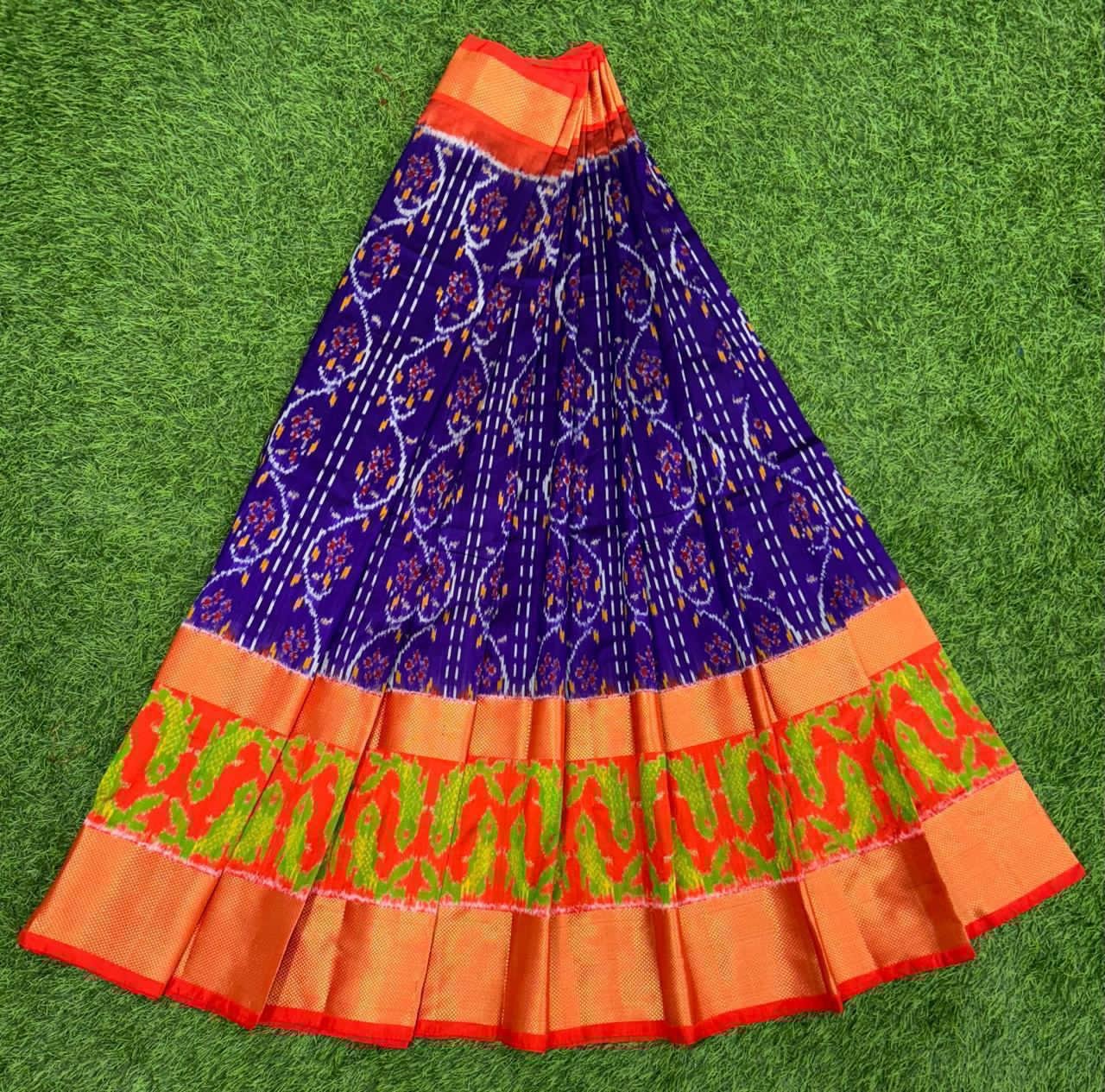 Silk Lehenga - PSDHS16-FSLGCSFCD-09