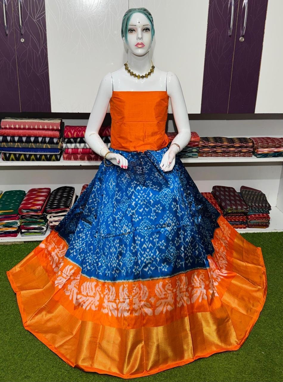 Silk Lehenga - PSRGG20-FSLGCSZDD-06