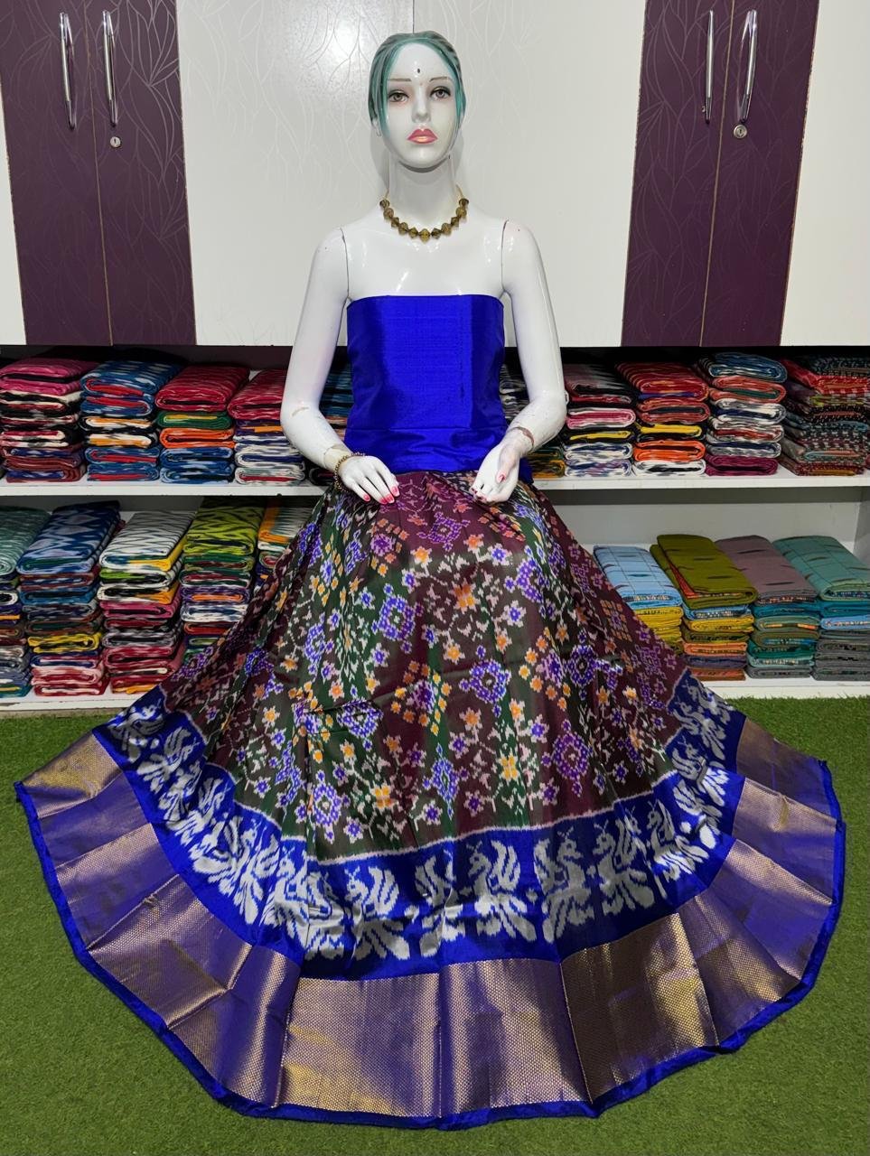 Silk Lehenga - PSRGG20-FSLGCSZDD-08