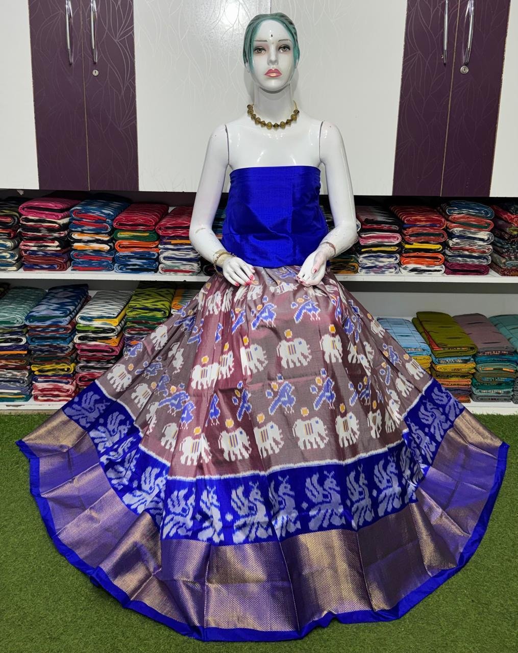 Silk Lehenga - PSRGG20-FSLGCSZDD-10