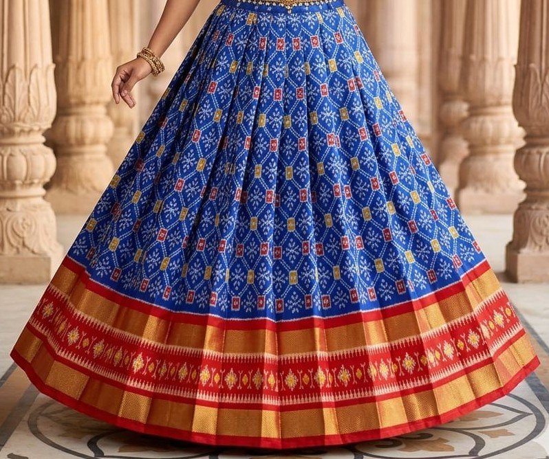 Silk Lehenga - PSSIG16-FSLGCSSDC-02