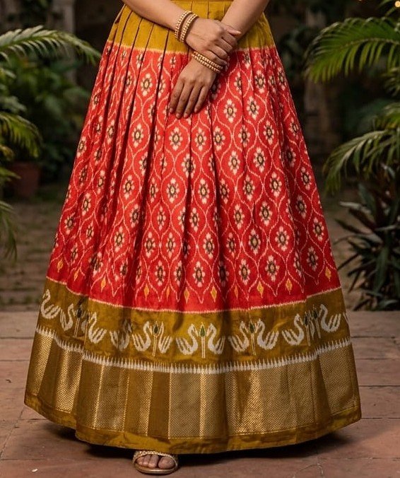 Silk Lehenga - PSSIG16-FSLGCSSDC-14