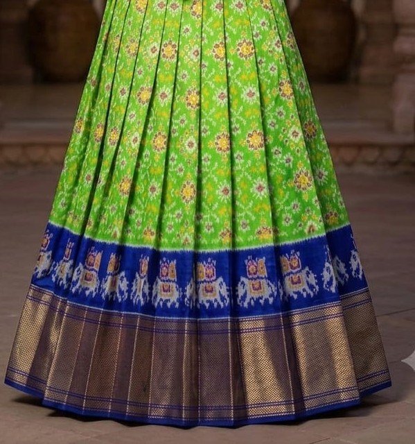 Silk Lehenga - PSSIG23-FSLGCSSDC-07