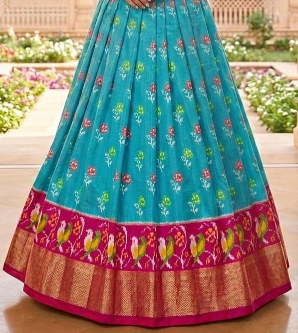 Silk Lehenga - PSSIG23-FSLGCSSDC-17