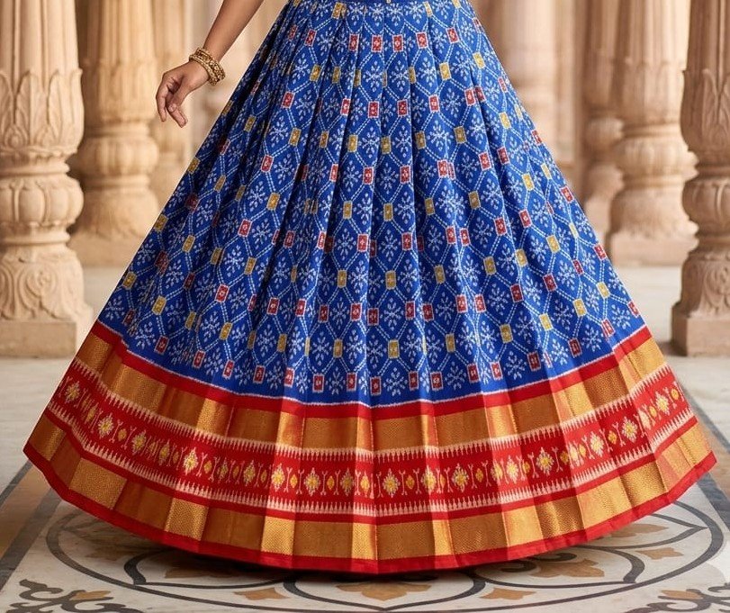 Silk Lehenga - PSSIL21-FSLGCSSDC-01