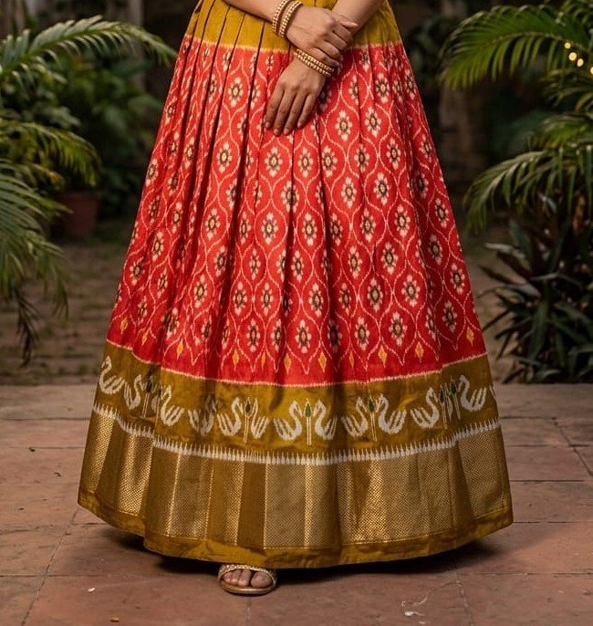 Silk Lehenga - PSSIL21-FSLGCSSDC-03