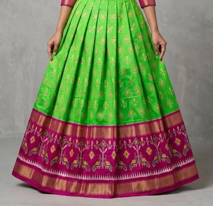 Silk Lehenga - PSSIL21-FSLGCSSDC-07