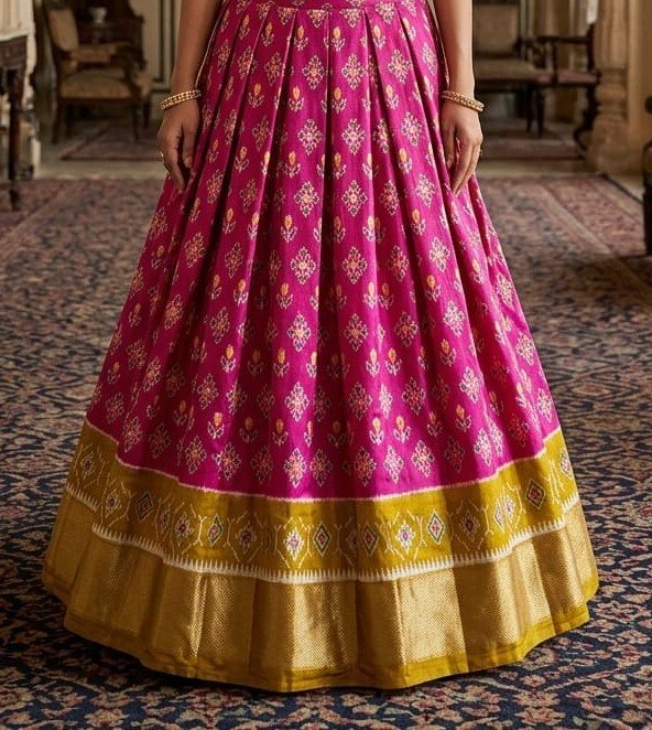 Silk Lehenga - PSSIL21-FSLGCSSDC-10